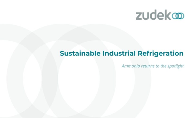 Ammonia in sustainable refrigeration