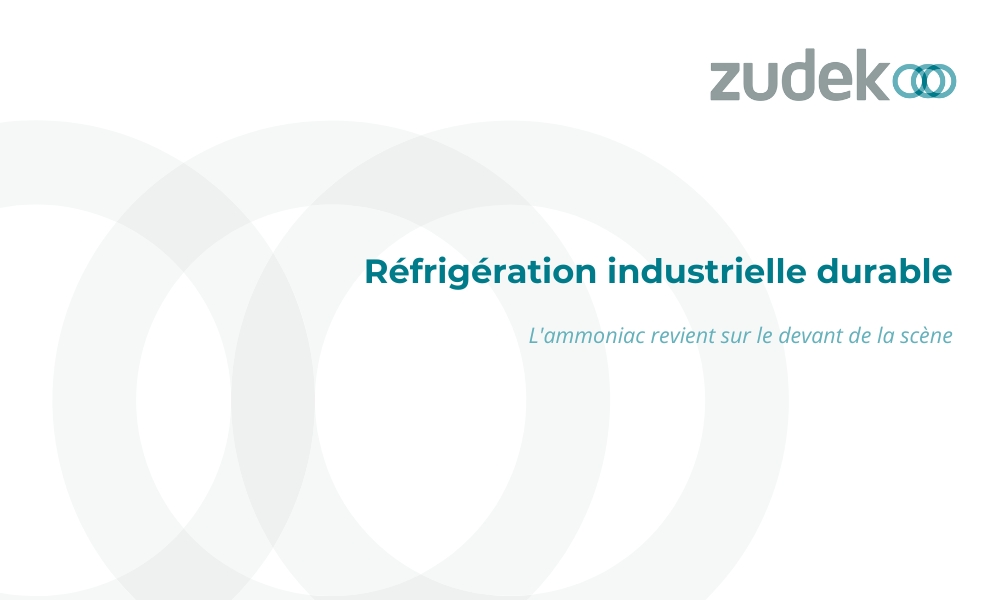 Réfrigération industrielle durable: l'ammoniac revient sur le devant de la scène